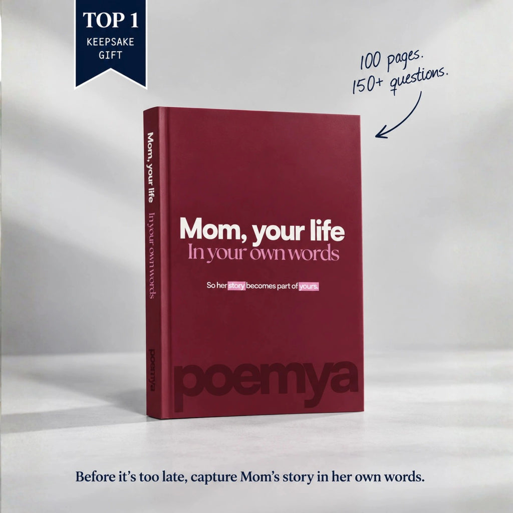 Guided journal - Mom, your life in your own words