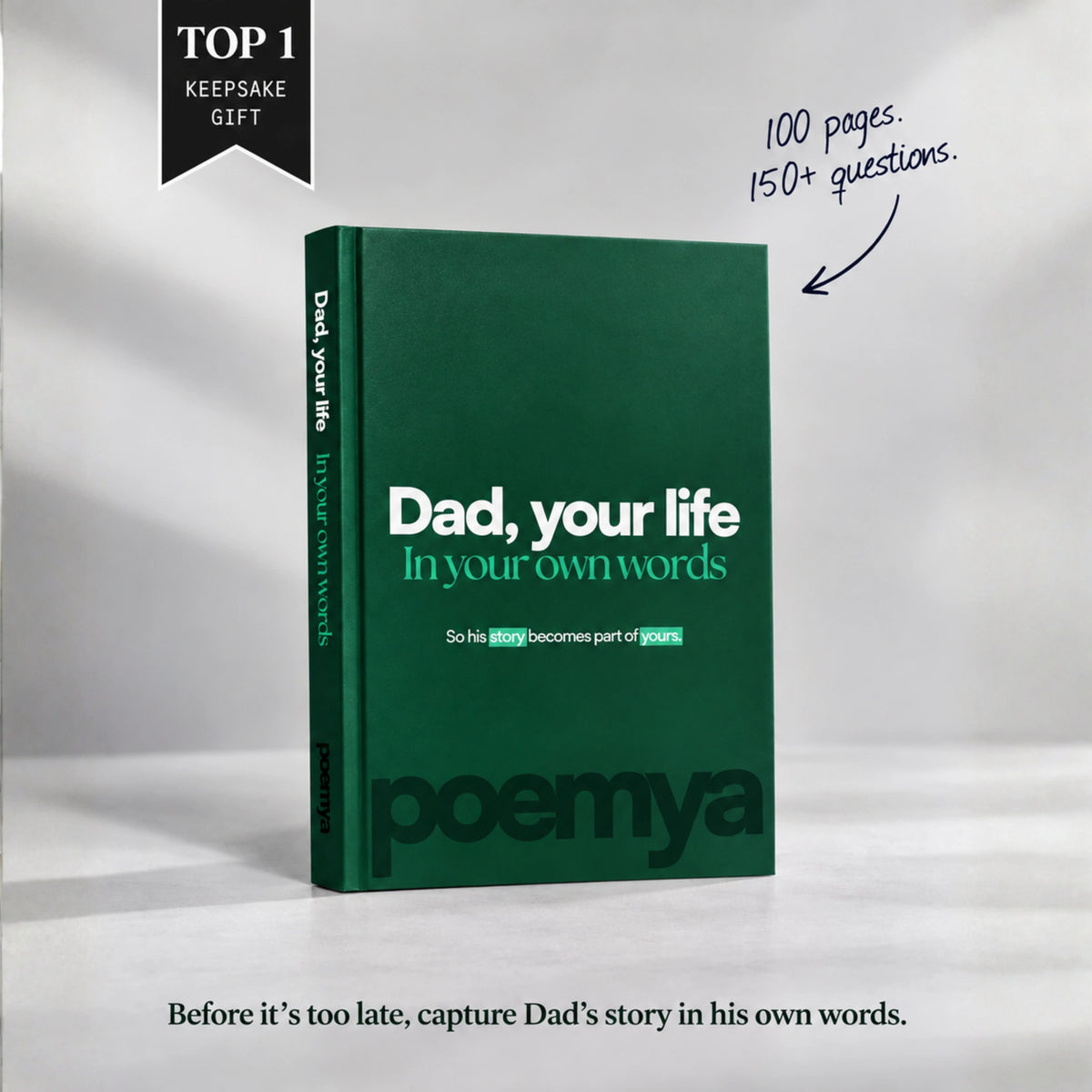 Guided journal - Dad, your life in your own words