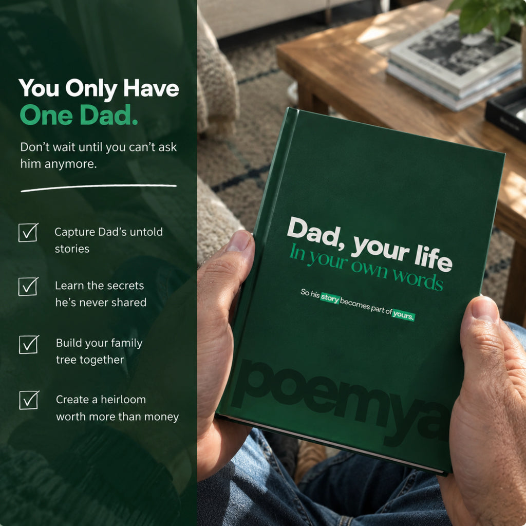 Guided journal - Dad, your life in your own words