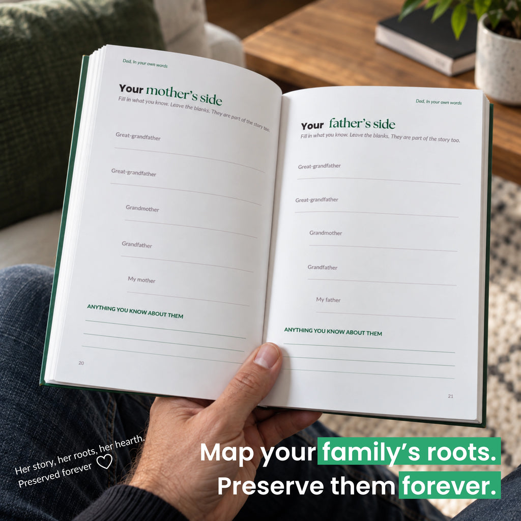 Guided journal - Dad, your life in your own words