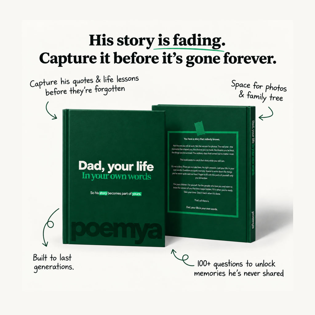Guided journal - Dad, your life in your own words