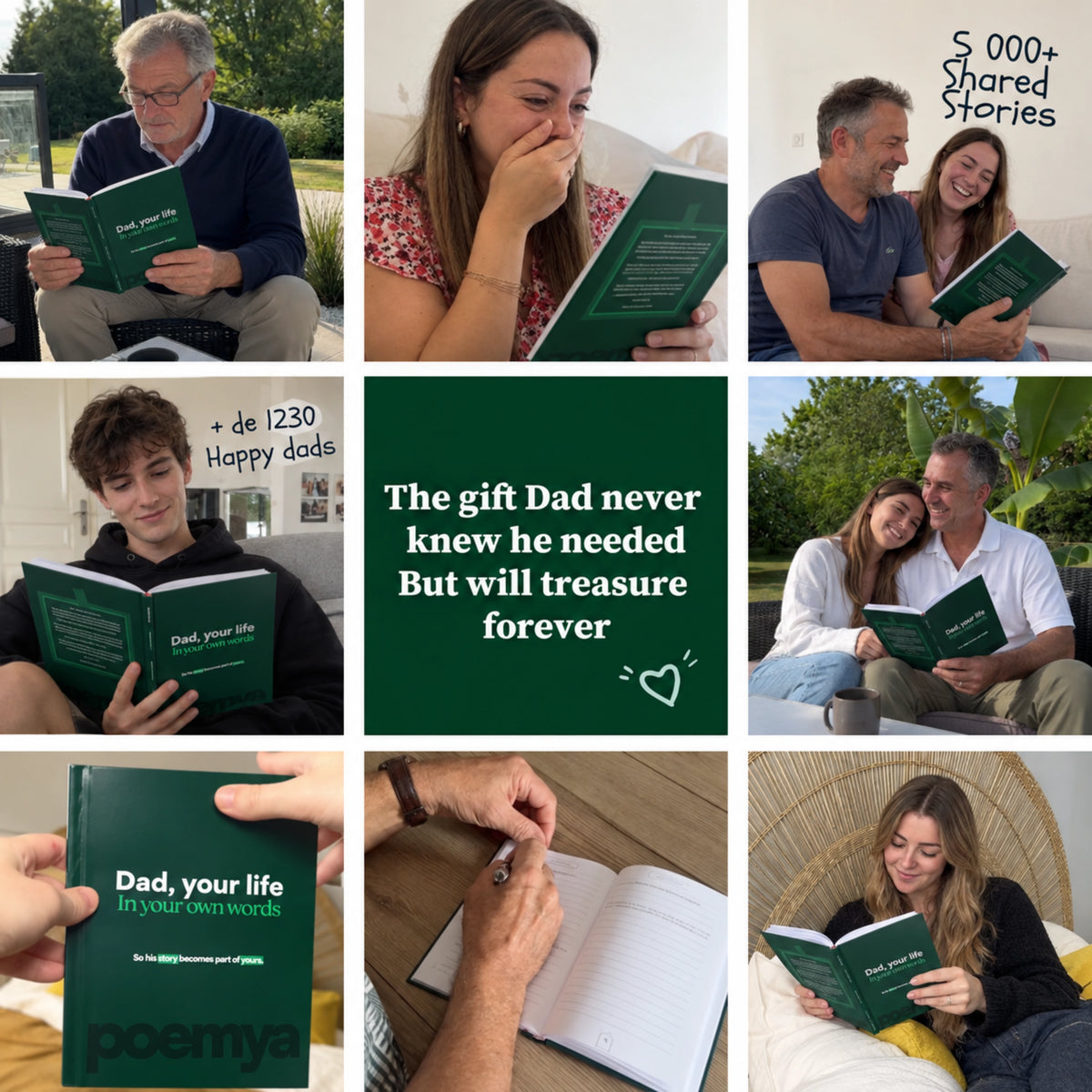 Guided journal - Dad, your life in your own words