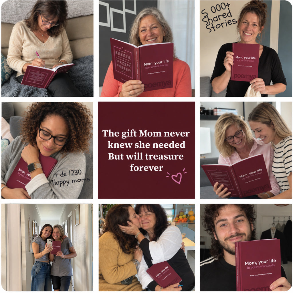 Guided journal - Mom, your life in your own words